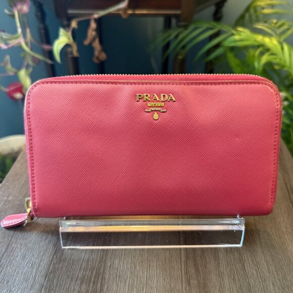 PRADA saffiano continental wallet - Picture 1 of 16